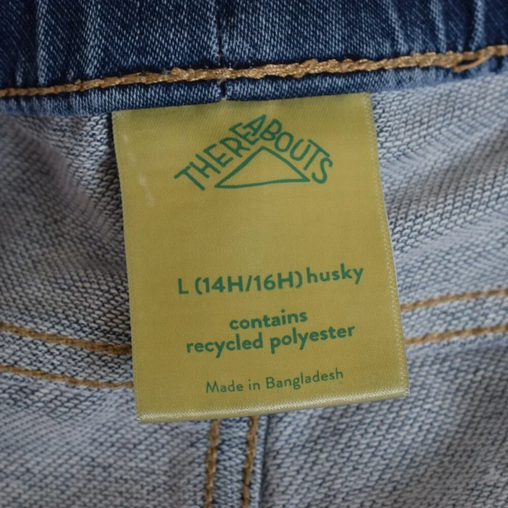Thereabouts‎ Denim Drawstring Stretch Pants Youth size L(14H/16H) Husky